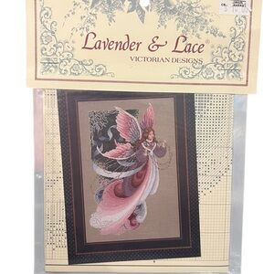 Lavender & Lace Victorian Designs Fairy Dreams L&L 41 Cross Stitch‎ Pattern NEW